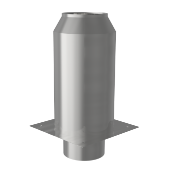 Przedłużenie komina izolowane - okrągłe 500 mm - 160x220 1 mm
